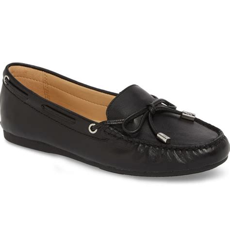 michael kors sutton moccasin black suede|Amazon.com .